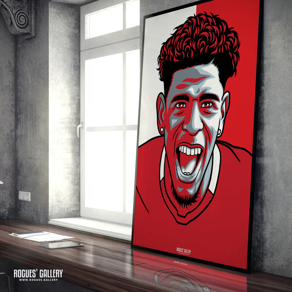 Jonathan Panzo - Nottingham Forest - Signed A3 #GetBehindTheLads Icon Prints