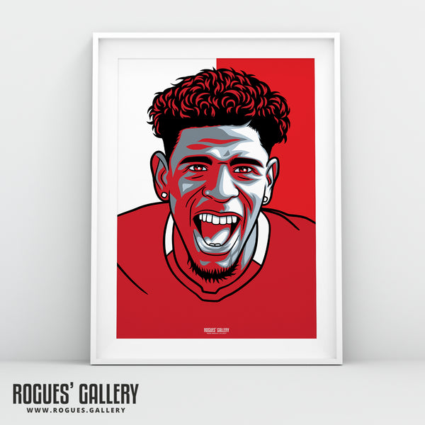 Jonathan Panzo - Nottingham Forest - Signed A3 #GetBehindTheLads Icon Prints