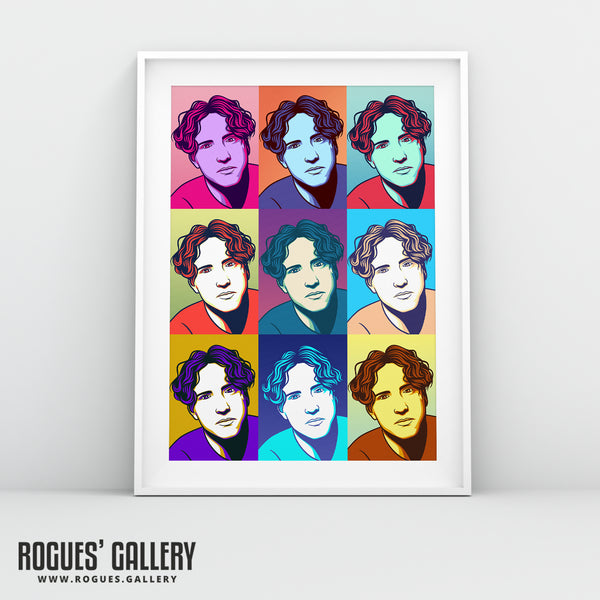 80s Retro Project: Jon Marsh of Beloved - A3, A2, A1 or A0 Pop Art Prints