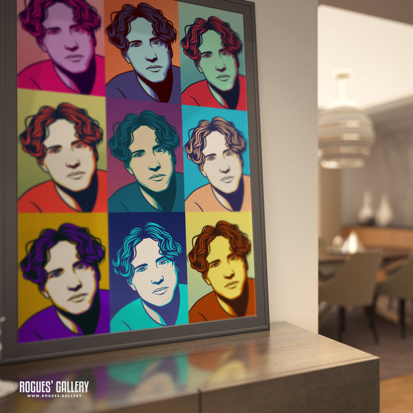 80s Retro Project: Jon Marsh of Beloved - A3, A2, A1 or A0 Pop Art Prints