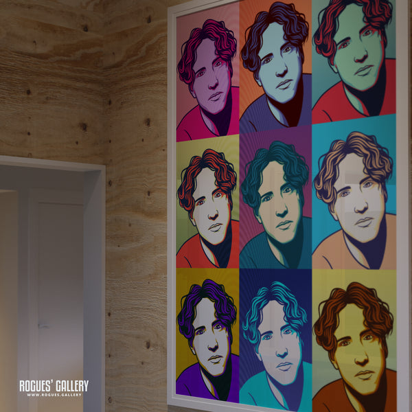 80s Retro Project: Jon Marsh of Beloved - A3, A2, A1 or A0 Pop Art Prints