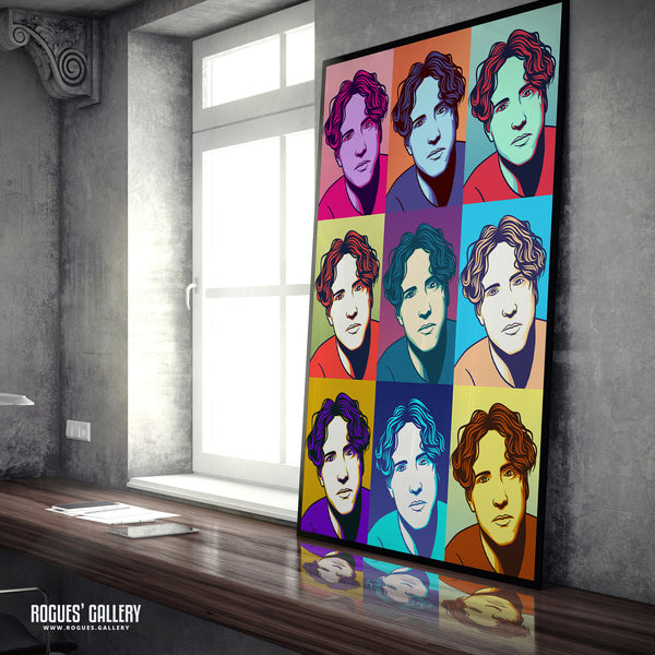 80s Retro Project: Jon Marsh of Beloved - A3, A2, A1 or A0 Pop Art Prints