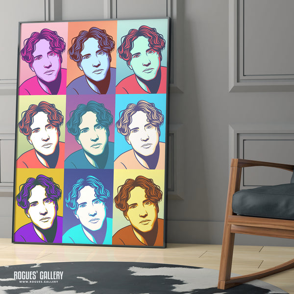 80s Retro Project: Jon Marsh of Beloved - A3, A2, A1 or A0 Pop Art Prints