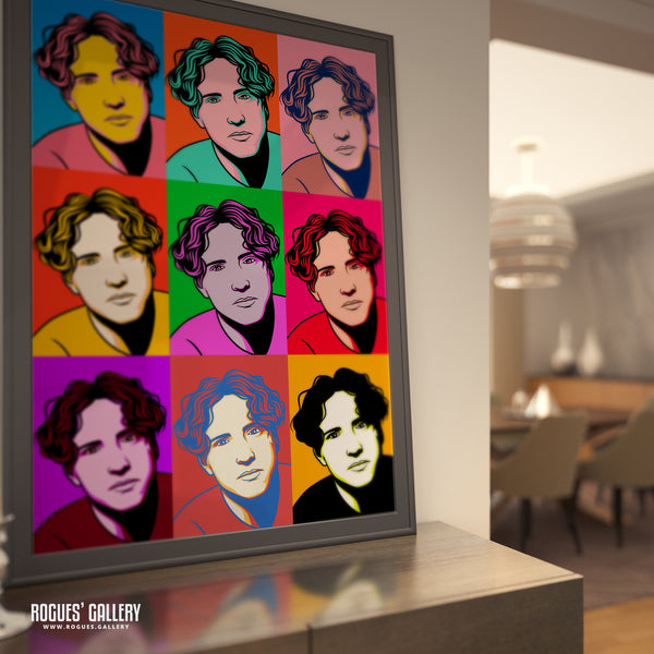 80s Retro Project: Jon Marsh of Beloved - A3, A2, A1 or A0 Pop Art Prints