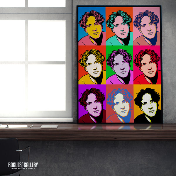 80s Retro Project: Jon Marsh of Beloved - A3, A2, A1 or A0 Pop Art Prints