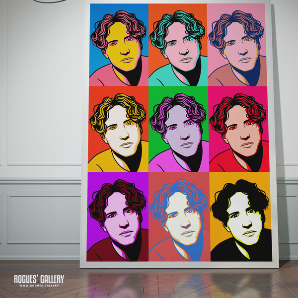 80s Retro Project: Jon Marsh of Beloved - A3, A2, A1 or A0 Pop Art Prints