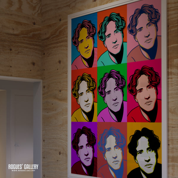80s Retro Project: Jon Marsh of Beloved - A3, A2, A1 or A0 Pop Art Prints