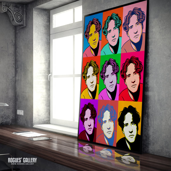 80s Retro Project: Jon Marsh of Beloved - A3, A2, A1 or A0 Pop Art Prints
