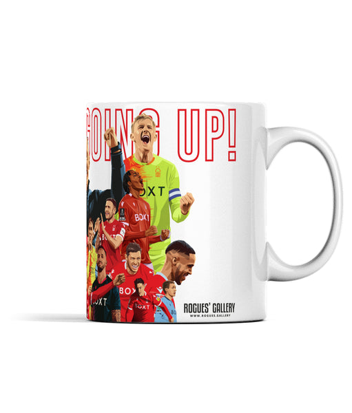 The Reds Are Going Up! - Nottingham Forest Promotion Mug