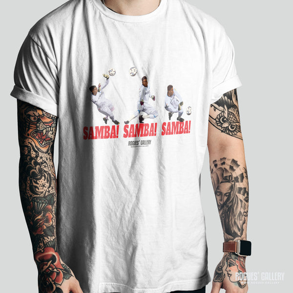 Samba Samba Samba - Those 3 Vital Saves - Brice Samba of Nottingham Forest T-Shirt