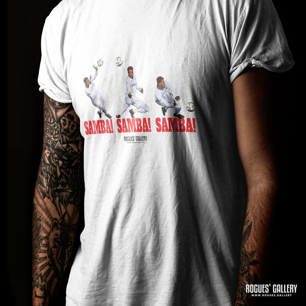 Samba Samba Samba - Those 3 Vital Saves - Brice Samba of Nottingham Forest T-Shirt