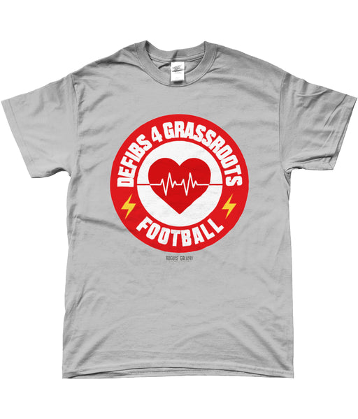 Defibs 4 Grassroots Football T-Shirt - Includes £10 Donation