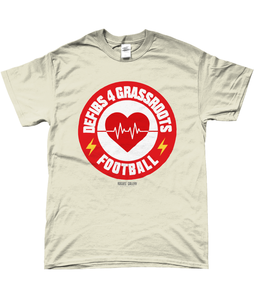 Defibs 4 Grassroots Football T-Shirt - Includes £10 Donation