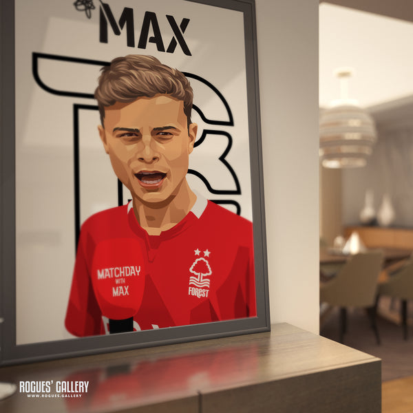 Matchday With Max - Special A3 Prints