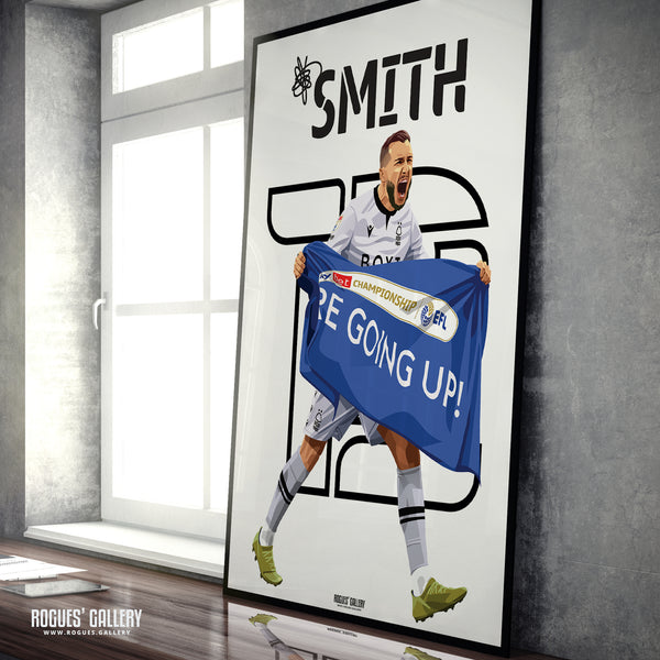 Jordan Smith - Nottingham Forest - A0, A1, A2 or A3 Name & Number Prints