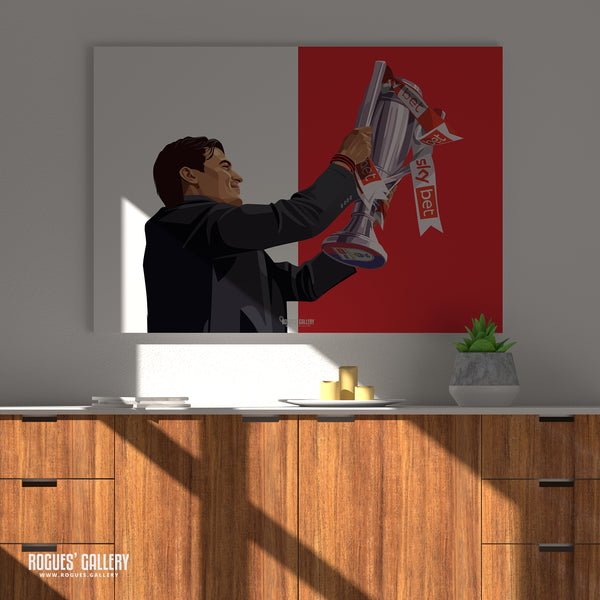 Miltiadis Marinakis - Nottingham Forest - A0, A1, A2 or A3 Promotion Prints