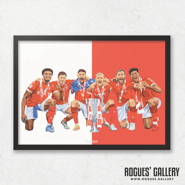 The Defenders' Union - Nottingham Forest - A0, A1, A2 or A3 Promotion Prints