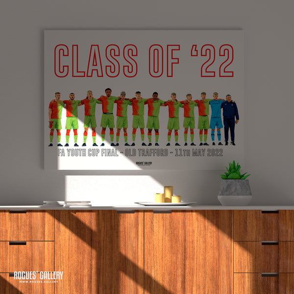Class of '22 - Nottingham Forest U18 FA Youth Cup Finalists - A0, A1, A2 or A3 Prints