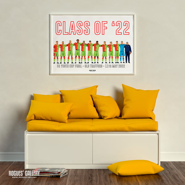 Class of '22 - Nottingham Forest U18 FA Youth Cup Finalists - A0, A1, A2 or A3 Prints