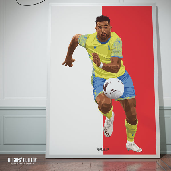 Cafu - Nottingham Forest - Signed A3 Red & White Prints