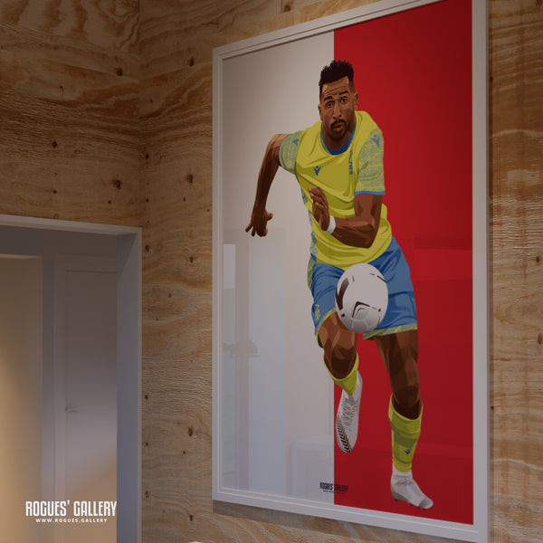 Cafu - Nottingham Forest - Signed A3 Red & White Prints