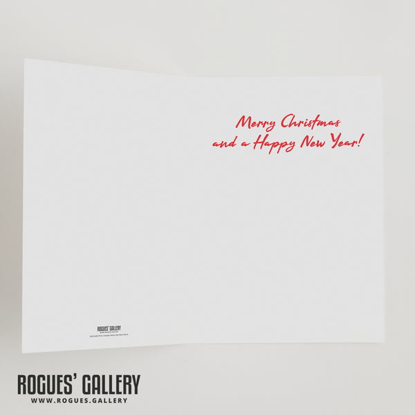 Nottingham's Left Lion in the snow  - Christmas Cards