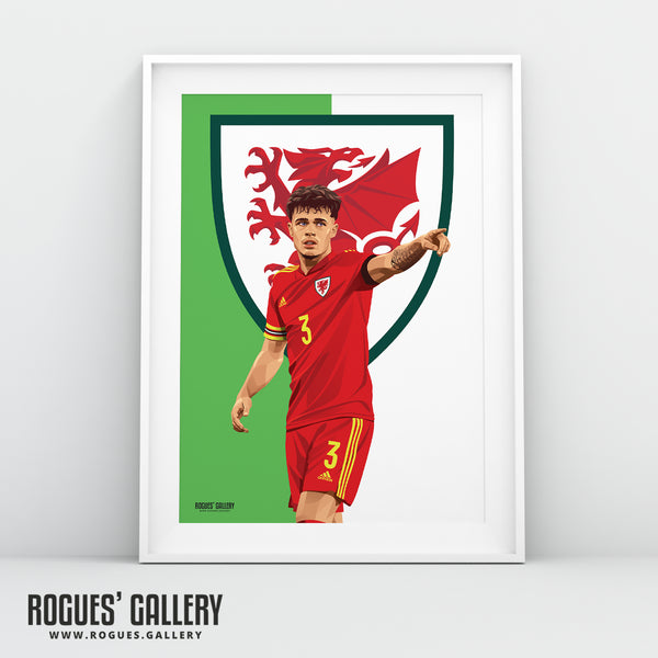 Neco Williams: The Welsh Flying Full Back - Wales World Cup 2022 A0, A1, A2 or A3 Prints (some signed)