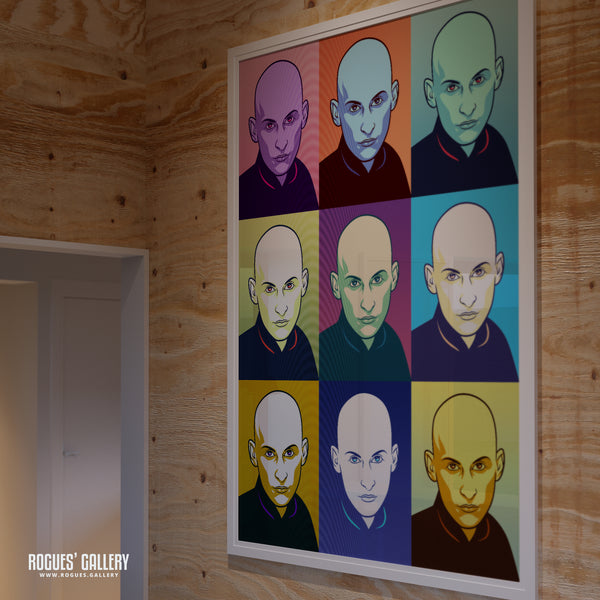 80s Retro Project: Sal Solo of Classix Nouveaux - A3, A2, A1 or A0 Pop Art Prints