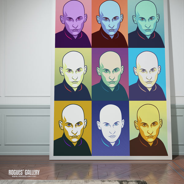 80s Retro Project: Sal Solo of Classix Nouveaux - A3, A2, A1 or A0 Pop Art Prints