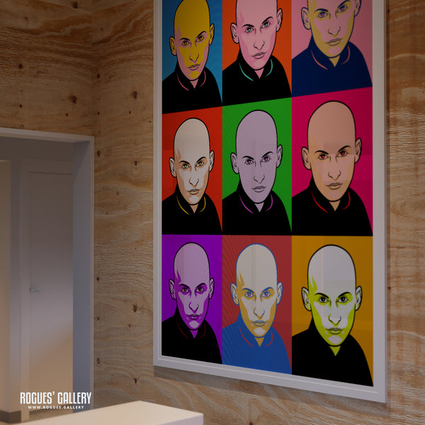 80s Retro Project: Sal Solo of Classix Nouveaux - A3, A2, A1 or A0 Pop Art Prints