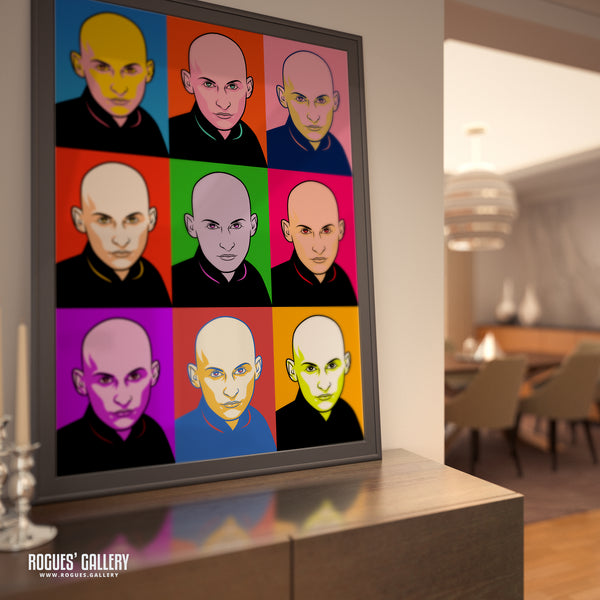 80s Retro Project: Sal Solo of Classix Nouveaux - A3, A2, A1 or A0 Pop Art Prints