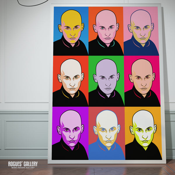 80s Retro Project: Sal Solo of Classix Nouveaux - A3, A2, A1 or A0 Pop Art Prints