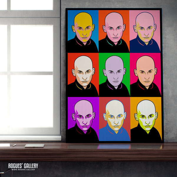 80s Retro Project: Sal Solo of Classix Nouveaux - A3, A2, A1 or A0 Pop Art Prints