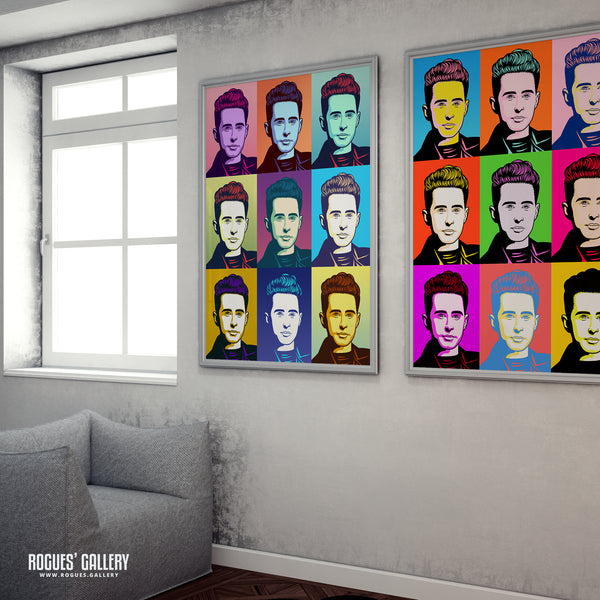 80s Retro Project: Holly Johnson of Frankie Goes To Hollywood - A3, A2, A1 or A0 Pop Art Prints