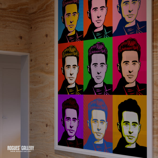 80s Retro Project: Holly Johnson of Frankie Goes To Hollywood - A3, A2, A1 or A0 Pop Art Prints