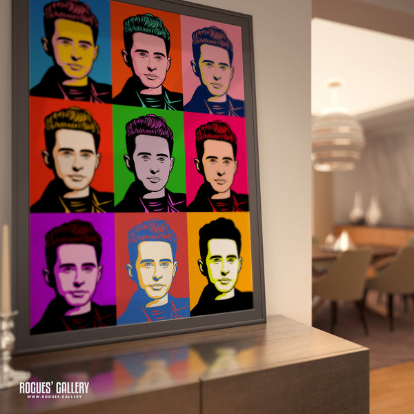 80s Retro Project: Holly Johnson of Frankie Goes To Hollywood - A3, A2, A1 or A0 Pop Art Prints