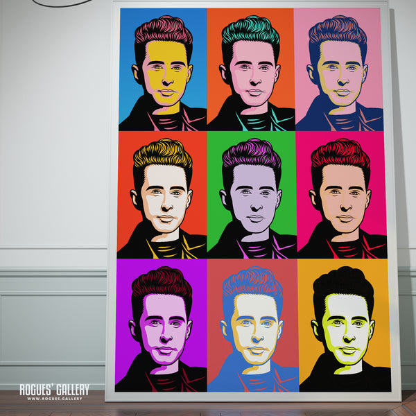 80s Retro Project: Holly Johnson of Frankie Goes To Hollywood - A3, A2, A1 or A0 Pop Art Prints