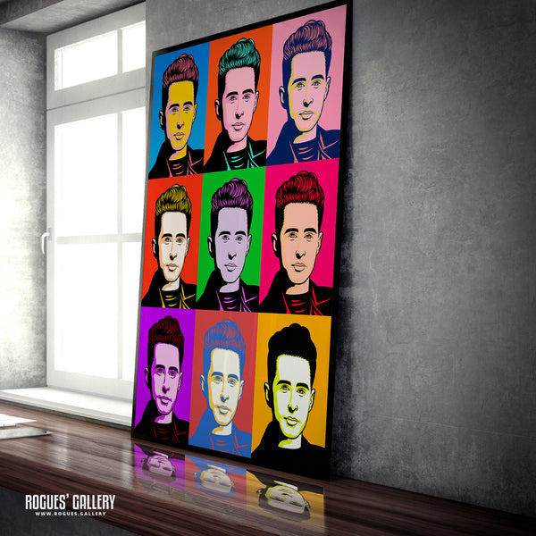 80s Retro Project: Holly Johnson of Frankie Goes To Hollywood - A3, A2, A1 or A0 Pop Art Prints