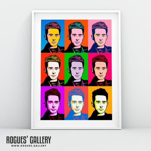 80s Retro Project: Holly Johnson of Frankie Goes To Hollywood - A3, A2, A1 or A0 Pop Art Prints