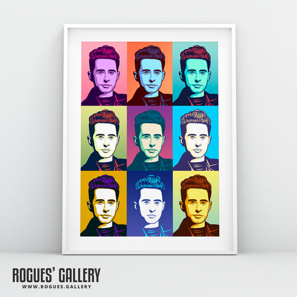 80s Retro Project: Holly Johnson of Frankie Goes To Hollywood - A3, A2, A1 or A0 Pop Art Prints