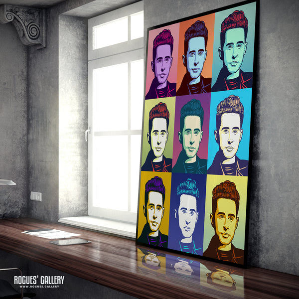 80s Retro Project: Holly Johnson of Frankie Goes To Hollywood - A3, A2, A1 or A0 Pop Art Prints