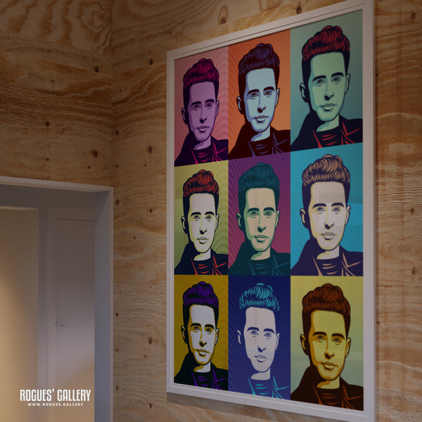 80s Retro Project: Holly Johnson of Frankie Goes To Hollywood - A3, A2, A1 or A0 Pop Art Prints