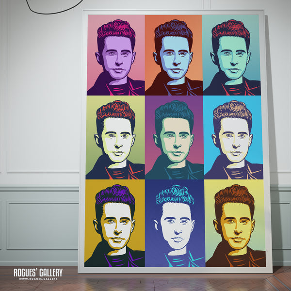 80s Retro Project: Holly Johnson of Frankie Goes To Hollywood - A3, A2, A1 or A0 Pop Art Prints