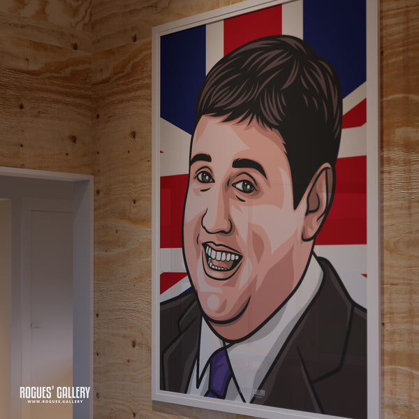 Peter Kay - A3, A2, A1 & A0 True Brit Icon Print