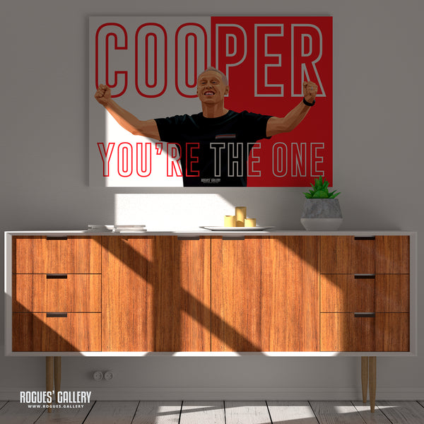 Cooper You're The One - Steve Cooper - Nottingham Forest - Signed A3 Prints