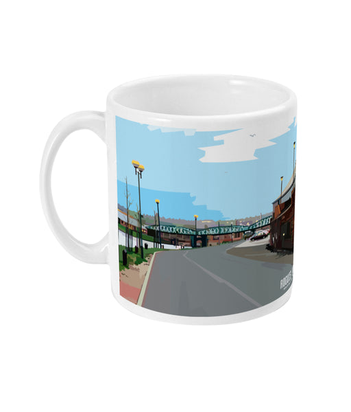 Old Trent End Turnstiles Mug