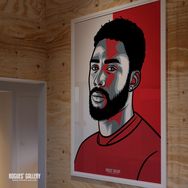 Emmanuel Dennis - Nottingham Forest - A0, A1, A2 or A3 #GetBehindTheLads Prints