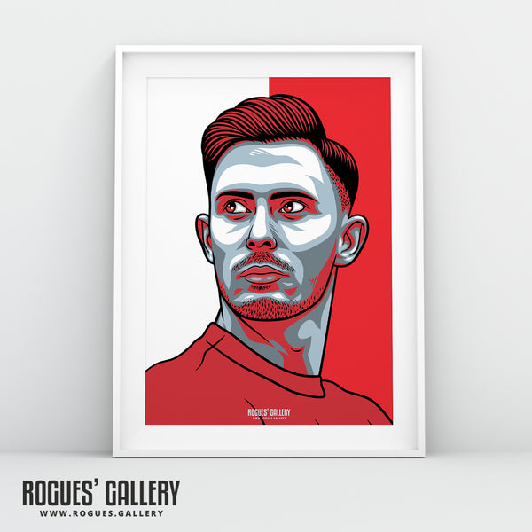 Dean Henderson - Nottingham Forest - A0, A1, A2 or A3 #GetBehindTheLads Prints