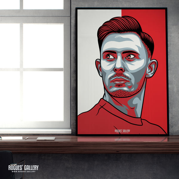 Dean Henderson - Nottingham Forest - A0, A1, A2 or A3 #GetBehindTheLads Prints