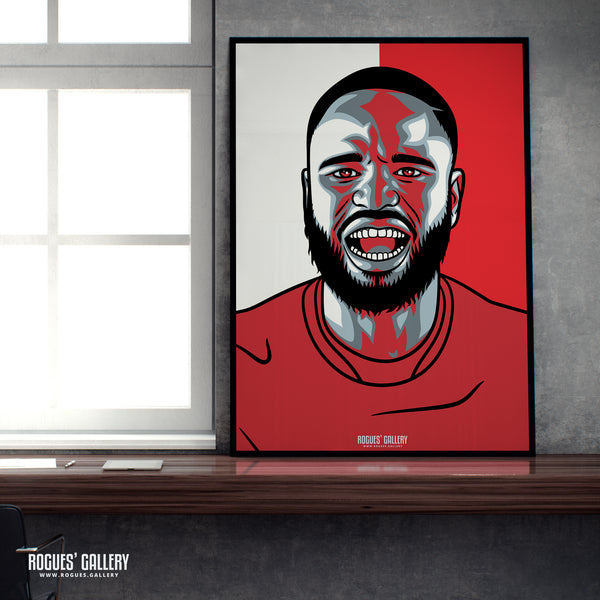 Cheikou Kouyate - Nottingham Forest - A0, A1, A2 or A3 #GetBehindTheLads Prints